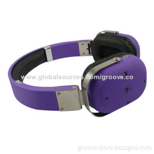 Fashionable Bluetooth Headphones, V4.0, CSR Solution, with NFC and Metal Part